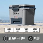 Ninja FrostVault Hard Bottle Cooler 28 Litres FB131UKGY