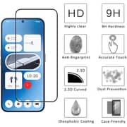 S&S Screen Protector Transparent/Black Nothing Phone 2a/2a+