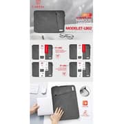 Earldom Laptop Bag Grey 14Inch