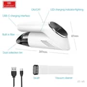 Earldom Portable Car Vacuum Cleaner White ET-V5