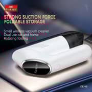 Earldom Portable Car Vacuum Cleaner White ET-V5
