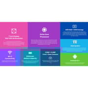 Oteeto K1 Kids Tablet - WiFi+5G 128GB 4GB 7inch Blue