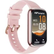 HiFuture EVO2 1.47″ IPS Smart Band with Daily Activity Tracking & Slim Profile - Rose Gold