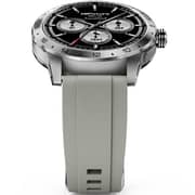 HiFuture FLEX2 1.39″ LCD Smartwatch with Essential Fitness Features - Silver/White