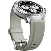 HiFuture FLEX2 1.39″ LCD Smartwatch with Essential Fitness Features - Silver/White
