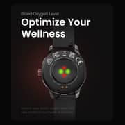 HiFuture FLEX2 1.39″ LCD Smartwatch with Essential Fitness Features - Silver/White