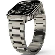 HiFuture Ultra 3 Pro 2.04″ AMOLED Smartwatch with Bluetooth 5.3, Calling & Health Suite - Silver