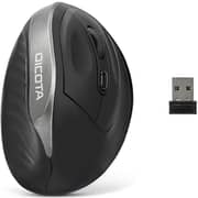 Dicota Wireless Ergonomic Mouse Black