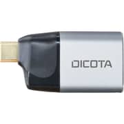 Dicota USB-C To Display Port Adapter Black/Silver