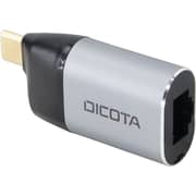 Dicota USB-C To Ethernet Adapter Black/Silver