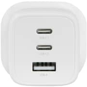 Dicota 3 Port Gan Wall Charger White