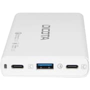 Dicota 3 Port Desktop Charger White