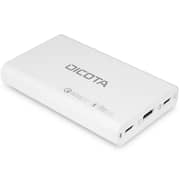 Dicota 3 Port Desktop Charger White