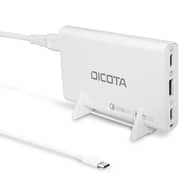 Dicota 3 Port Desktop Charger White
