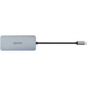 Dicota 8-in-1 Multi Hub Silver/Black