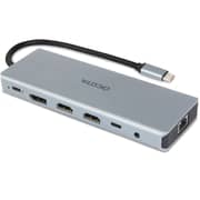 Dicota 13-in-1 Docking Station Black/Silver