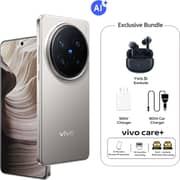 Vivo X200 Pro 512GB 16GB Titanium 5G Smartphone with TWS 3i Earbuds, 80W Car Charger And 6 Months Screen Replacement
