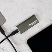 Transcend Portable Solid State Drive USB3.2 1TB Iron Gray TS1TESD265C