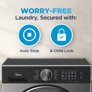 Midea Front Load Washing Machine 10 kg MF210W100WB/T-GCC