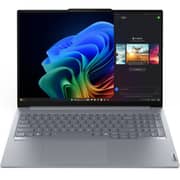 Lenovo ThinkBook 16 G7 QOY Commercial (2024) Laptop - Snapdragon X Plus X1P-42-100 / 16inch WUXGA / 1TB SSD / 32GB RAM / Qualcomm Adreno Graphics / Windows 11 Pro / English & Arabic Keyboard / Luna Grey / Middle East Version - [21NH000DAX]