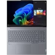 Lenovo ThinkBook 16 G7 QOY Commercial (2024) Laptop - Snapdragon X Plus X1P-42-100 / 16inch WUXGA / 1TB SSD / 32GB RAM / Qualcomm Adreno Graphics / Windows 11 Pro / English & Arabic Keyboard / Luna Grey / Middle East Version - [21NH000DAX]