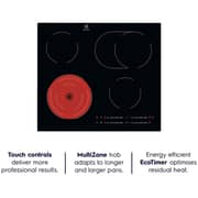 Electrolux Built In Ceramic Hob EHR64441CK