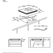 Electrolux Built In Ceramic Hob EHR64441CK