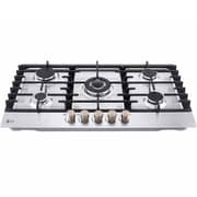 LG 2024 Built-in 900 Gas Cooktop with 5 burners, Stainless Steel