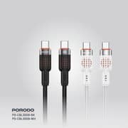 Porodo USB-C To USB-C Cable 1.2m Black