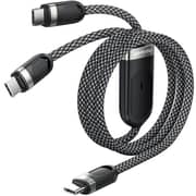 Porodo USB-C To USB-C Cable 1.2m Black