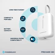 Powerology Power Bank 10000mAh White PPBCHA66-WH