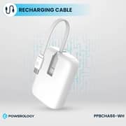 Powerology Power Bank 10000mAh White PPBCHA66-WH