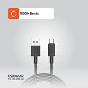 Porodo USB-C Cable 3m Black