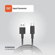 Porodo USB-C Cable 3m Black