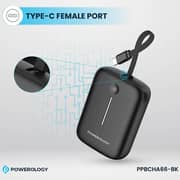 Powerology Power Bank 10000mAh Black PPBCHA66-BK