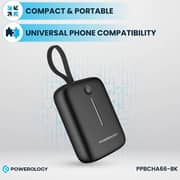 Powerology Power Bank 10000mAh Black PPBCHA66-BK