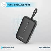 Powerology Power Bank 20000mAh Black PPBCHA67-BK