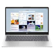 لاب توب اتش بي 14-em0006ne، ايه ام دي رايزن 5 7520U / شاشة 14 بوصة FHD IPS / 512 جيجا بايت SSD / 8 جيجا بايت رام / رسومات AMD Radeon / ويندوز 11 / لوحة مفاتيح إنجليزية وعربية / فضي / إصدار الشرق الأوسط – [7X8Q8EA]