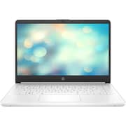 HP (2019) Laptop - Intel Pentimu Silver-N5030 / 14inch HD / 256GB SSD / 4GB RAM / Shared Intel UHD Graphics 605 / Windows 11 / English Keyboard / Snow White / International Version - [14-DQ0732]