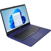 HP (2019) Laptop - Intel Pentimu Silver-N5030 / 14inch HD / 256GB SSD / 4GB RAM / Shared Intel UHD Graphics 605 / Windows 11 / English Keyboard / Blue / International Version - [14-DQ0734]
