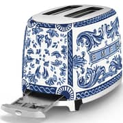 Smeg Dolce & Gabbana Blu Mediterraneo Toaster TSF01DGBUK