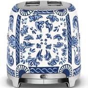 Smeg Dolce & Gabbana Blu Mediterraneo Toaster TSF01DGBUK