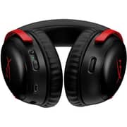 Hyperx 77Z46AA Cloud III Wireless Over Ear Gaming Headphones Black/Red