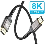 Pawa El-Caro Series Braided HDMI to HDMI 8K Cable 3m Black
