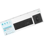 Pawa Wireless Keyboard & Mouse 3-in-1 Desktop Pack Black