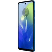 هاتف موتورولا الذكي G04s بذاكرة 128 جيجابايت يدعم شبكة 4G باللون الأزرق
