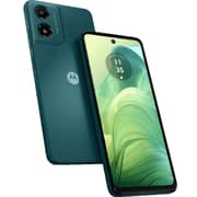 هاتف موتورولا الذكي G04s بذاكرة 128 جيجابايت يدعم شبكة 4G باللون الأخضر البحري