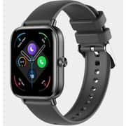 Xcell XL-WCH-APOLLO-W5-BLK Apollo W5 Smartwatch Black Frame With Black Silicon Strap