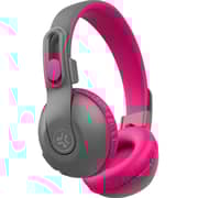 Jlab JBuddies Studio 2 Wireless Kids On Ear Headset Grey/Pink