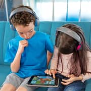 Jlab JBuddies Studio 2 Wireless Kids On Ear Headset Grey/Blue